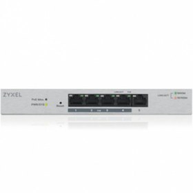 Resim Gs1200-5Hp 5 Port 4 Port Poe+ 10-100-1000 Yönetilebilir Switch Hub Zyxel