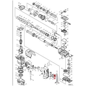 Resim Makita HR5201C Şalter Ürün Kodu 650676-9 