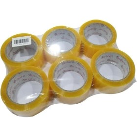 Resim Koli Bandı 45MM 60 Metre Şeffaf 6 Adet - Koli Bandı 