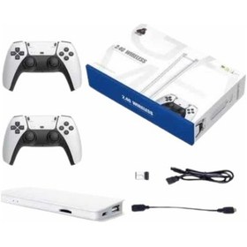 Resim Tek 2.4 Ghz Oyun Konsolu Çift Konsol 4k Ultra Hd Game Stick Najmaddin 