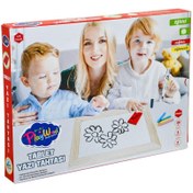 Resim ONY-391 Ahşap Tablet Yazı Tahtası -Onyıl 