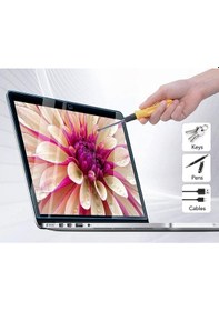 Resim Asus Uyumlu Vivobook 15x Oled 15.6 İnç Ekran Koruyucu Esnek Nano Şeffaf 