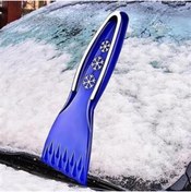 Resim Doori Cep Boy Araç Camı Kar Buz Kazıyıcı Kar Temizleme Küreği Aparatı 