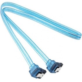 Resim 2 Adet - 50cm Sata 3.0 Data Kablosu - İki Ucu 90 Derece L Tipi Hdd Ssd Bağlantı Kablosu 