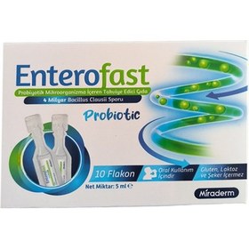 Resim Enterofast Probiotic 10 Flakon-687 
