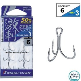 Resim Major Craft Ght-3tn Üçlü İğne Silver 6 6 Adet 