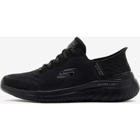 Resim Skechers Men's Black Bounder 2.0 - Emerged Fabric Sneakers 