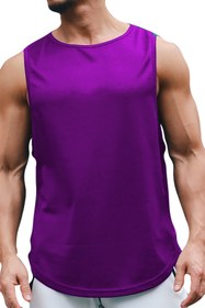 Resim BLUU Bs Tank Top Kolsuz Sporcu Tshirt 