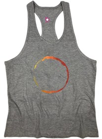 Resim BLUU Magic Circle Fitness Gym Tank Top Sporcu Atleti 