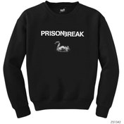 Resim WAKHA Prison Break 2 Siyah Sweatshirt 