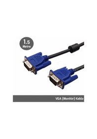 Resim Gabble Gab-Vga02 1 5 Mt. Çift Taraflı Erkek/Erkek Vga Kablo 