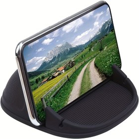 Resim Araba Cep Telefonu Tutucu Mount - Su Geçirmez, Isı ve Soğuk Dirençli - Kaymaz Gösterge Paneli Tutucu Navigasyon ve Hareket Destek için 