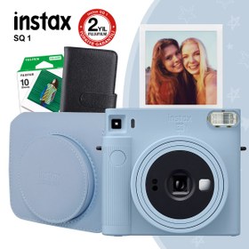 Resim Fujifilm Instax Sq1 Buz Mavi Fotoğraf Makinesi Ve Hediye Seti 2 