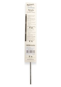 Resim Mm Sanatçı Akrilik Fırça Premium Taklon Açılı 2 