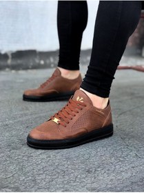 Resim WG Fashion Mp505 St Bağcıklı Ortopedik Yüksek/kalın Taban Erkek Sneaker Taba 