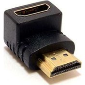 Resim Hdmi Kablo Erkek/Hdmı Dişi Adaptör (90 Derece) 