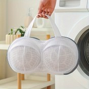 Resim Premium Sütyen Çamaşır Torbası - Deformasyona Karşı, Çok Amaçlı, Çamaşır Makinesinde Güvenli İç Çamaşırı Bakım Torbası, File Tasarım ve Fermuar Kapatma, Polyester Lif, Oval Şekil, Çamaşır Yıkama Torbası, Çamaşır Torbaları 