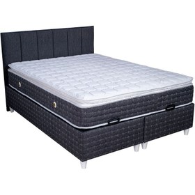 Resim Alf Labella Üçlü Yatak Set I (yatak ,baza , Baza Başlığı ) Çift Kişilik 160 X 200cm 