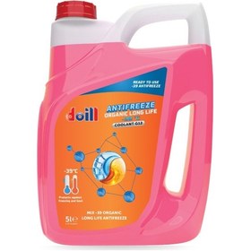 Resim -39 / -40 Derece Hazır Karışım 5 Litre Kırmızı Organik Antifriz - G12 Üretim Yılı: 2025 Kırmızı 