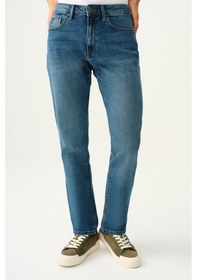 Resim Loft Lukas Mid Erkek Jean Pantolon Mavı 