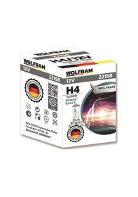 Resim H4 Ampül Standart Işık Tablalı P45t 12v 55/60w - Wolfram 22158 