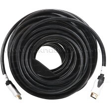 Resim Dark 30m 1.4 Aktif HDMI Kablo - 2K 60Hz/4K 30Hz,10 Gbps,Sinyal Güç.Altın Uç,Ağ Desteği (DK-HD-CV14L3000A) 