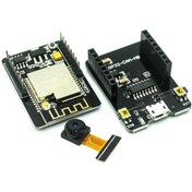 Resim ESP32-CAM + ESP32 seri WiFi ESP32 + OV2640 Kamera ESP32 CAM Stoktan Hızlı Gönderi! Adınıza Faturalı!