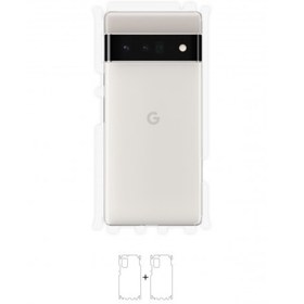 Resim Google Pixel 6 Pro Arka Yan Koruyucu Darbe Emici Poliüretan Film Amerika Üretimi 