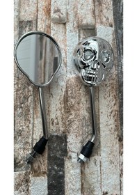 Resim Kuru Kafa Model Dikiz Ayna 10 Mm 