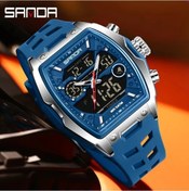 Resim Cloud011 Ofns Erkek Spor Saati Su Geçirmez Pedometre Pusula Metronom Mavi Nylon Kayış Silvery Blue Diğer 