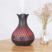 Resim Sarftech Ultrasonik Hava Nemlendirici Aromatik Oda Kokusu 7 Renk Led Işıklı 500ml kumandalı 