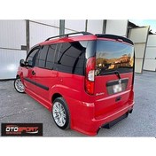 Resim Fiat Doblo 2 Arka Tampon Fiberglass Boyasız 