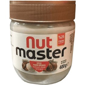 Resim Nut Master Sütlü Krokantlı Fındık Kreması 400 G 