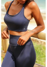 Resim Sportive Lacivert Light Touch Toparlayıcı Etkili Sporcu Sütyeni Lacivert 