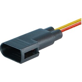 Resim Dişi Balata Soketi 2 Pin Kablolu 