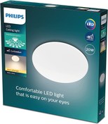 Resim Philips Led Tavan Lambası Hareli 17w, 4000k, Beyaz 