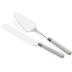 Resim RİVADOSSİ SANDRO Rivadossi Cortina Beyaz Pasta Servis Seti 