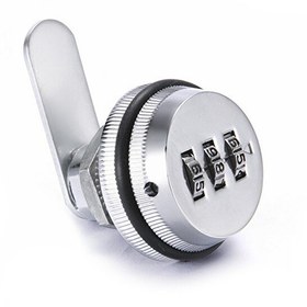 Resim Upway Paslanmaz Çinko Alaşım Anahtarsız Şifreli Mobilya Dolap ve Çekmece Kilidi 