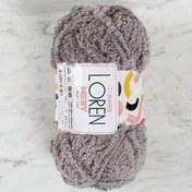 Resim Loren Mery Gri El Örgü İpi - M411 - 34317 