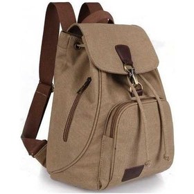 Resim Fastbuy Vintage Kızlar Açık Sırt Çantası Okul Çantası Şık Sırt Çantası Haki Haki Moda Kız Okul Ürünü Haki 