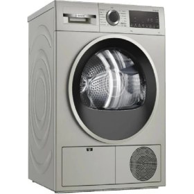 Resim Bosch WQG2410TTR A++ 9 kg Isı Pompalı Çamaşır Kurutma Makinesi Nem Sensörü ile Gümüş Renk 