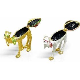 Resim Tp Buğz Dekoratif Deve Takı Kutusu 