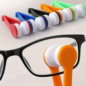 Resim CrystalClear 5 Adet Gözlük Temizleme Kiti - Taşınabilir Seyahat Seti Mikrofiber Bez ve Çift Taraflı Fırça ile, Gözlüklerinizi Her Yerde Kusursuz Tutar, Yeniden Kullanılabilir 