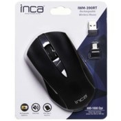 Resim Rgb Silent Type-C-Usb Wireless Kablosuz Mouse (Sessiz) Şarjlı IWM-390Rt Inca