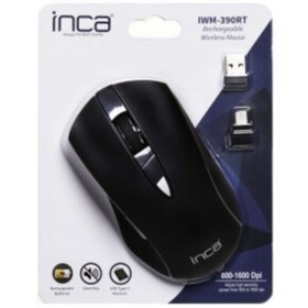 Resim Rgb Silent Type-C-Usb Wireless Kablosuz Mouse (Sessiz) Şarjlı IWM-390Rt 