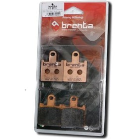Resim Kawasakı Zzr Rad.cal 1400cc 2004-14 Ön Fren Balatası Brenta Sin 