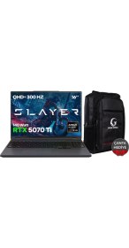 Resim Game Garaj Slayer R9T-5070Ti C1 AMD Ryzen 9 9955HX 16" 32 GB RAM 1 TB SSD RTX5070Ti QHD IPS 300Hz FreeDOS Gaming Laptop-Çanta 