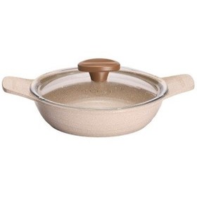 Resim Thermoad Granit Döküm 3'lü Güveç Kapaklı Sahan/ Vizon 