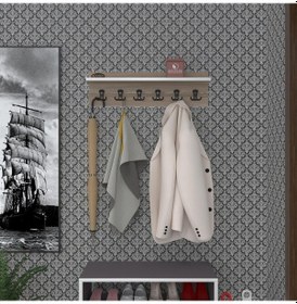 Resim Kenzlife Elbise Askılığı Askılık Vettini Crd 20 070 12 Siyah 6 Adet Askı Portmanto Diğer 