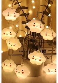 Resim 10'lu Gülen Bulut Led 2Metre 